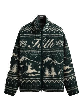 Kith Felpa Harper Sherpa - Verde