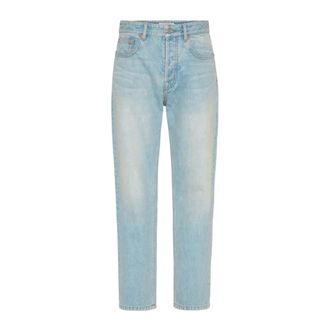 Valentino Slim-fit Jeans, male, Blue, Size: W30 Clear Blue Denim Jeans
