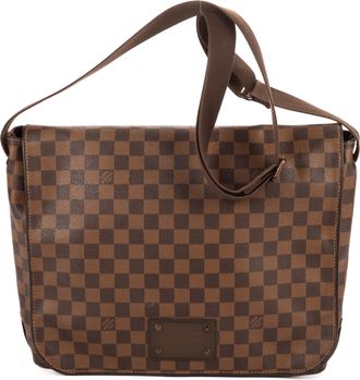 Louis Vuitton Pre-owned Womens Brooklyn MM Shoulder Bag - Brown - One Size