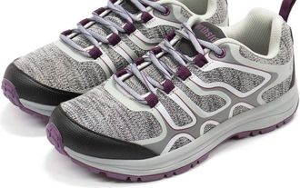 Northside Womens Trillium Low Hiking Shoes In Black