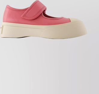 Marni leather mary jane loafers