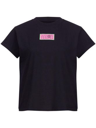 Maison Margiela T-shirt con applicazione - Nero