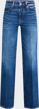 Paige Sasha Straight-Leg Jeans