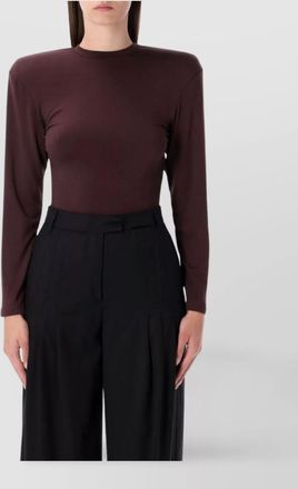 Magda Butrym long sleeve body fitting top