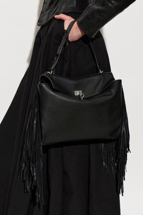 Balenciaga Rodeo Hand Bag, Womens, Black