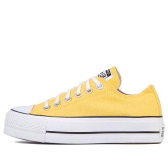 Converse (WMNS) Converse Chuck Taylor All Star Lift OX Yellow White 568627C