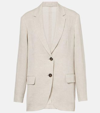 Brunello Cucinelli Blazer in misto lino