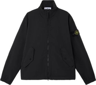 Stone Island Shell-R E.Dye Jacket - Heren - Zomerjassen - Zwart - S - Polyester - Jassen