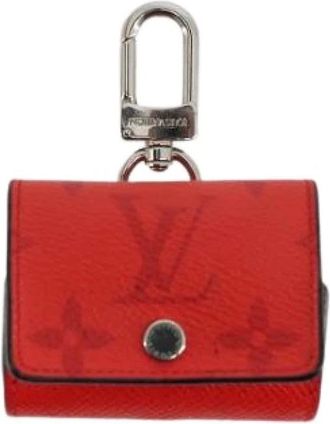 Louis Vuitton Pre-owned Accessories, female, Red, Size: ONE SIZE Pre-owned Earphone Case