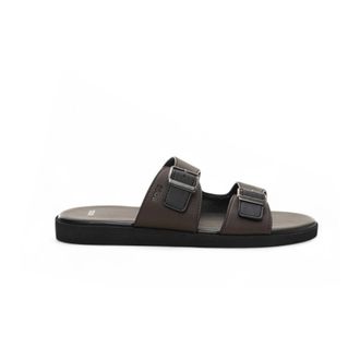 HUGO BOSS Heren, Schoenen, Zwart, Maat: 45 EU Leer