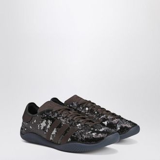 adidas Sneaker Karintha Core Black/Silver Metallic/Dark Brown