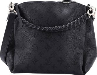 Louis Vuitton Black Mahina Leather Babylone Bb (Authentic Pre-Loved)