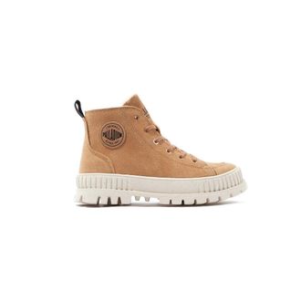 Palladium Boots in gevoerd leer Pallashock Zip Warm