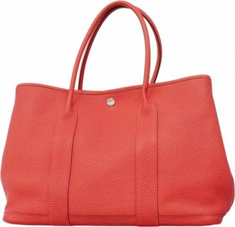 Herm&egrave;s Bougainvillier Negonda Leather Tote Bag (Pre-Owned)