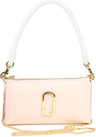 Marc Jacobs The Pochette - Dames - Handtassen - Roze - ONE Size - Leer - Tassen