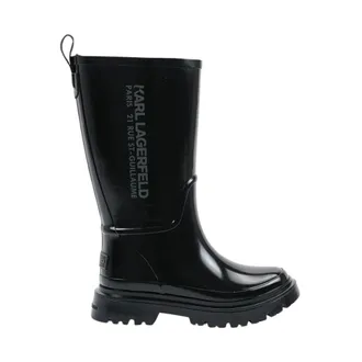 Karl Lagerfeld Schoenen, Dames, Zwart, 38 EU, K/Torrent Regenlaars