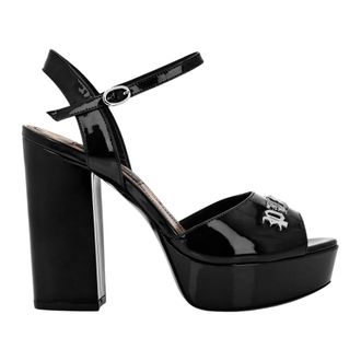 Philipp Plein Dames, Schoenen, Zwart, Maat: 41 EU Leer