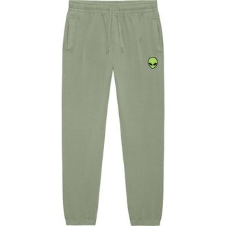 Dalix Mens Alien Heavy Weight Fleece Sweatpant in Oil Green at Nordstrom, Size X-Large