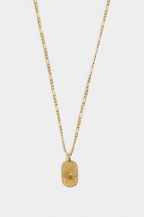 Katie Loxton Leo Waterproof Gold Zodiac Necklace at Nordstrom
