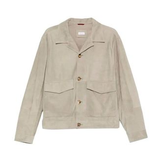 Brunello Cucinelli Hombre, Chaquetas, Verde, Talla: L