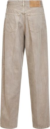 Haikure Womens Boyfriend Jeans Bethany White Cotton-Linen