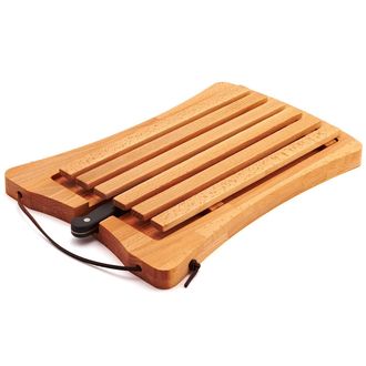 Bisetti Crumb cutting board with knife, 36 x26x3