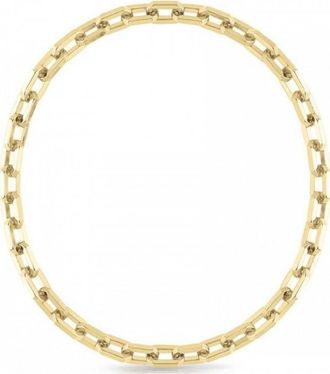 Guess Womens JUBN03403JWYGT-U Ladies Love Me Tender Necklace - Gold Stainless Steel - One Size