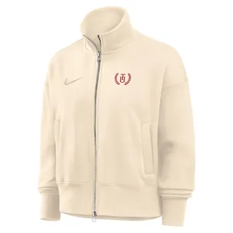 Nike Womens College (Tennessee State University) Nike Womens Phoenix Fleece Track Jacket in Brown | ZW052NTUSU26-NAT