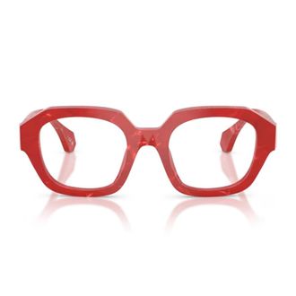 Alain Mikli Red A03510X Acetate Square Sunglasses