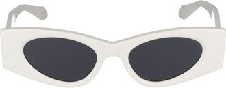 Alaia Sunglasses Azzedine Alaia Aa0075 S 002 White White Grey /20/140