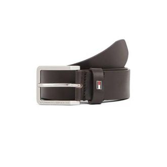 Tommy Hilfiger leren riem Olivier donkerbruin