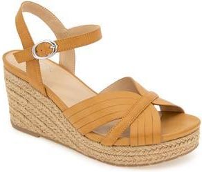 Kenneth Cole Reaction Comi Espadrille Wedge Sandal in Camel at Nordstrom Rack, Size 9