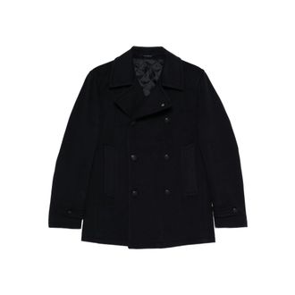Tagliatore Double-breasted Wool Coat