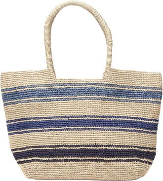 Mar Y Sol Piper Raffia Tote