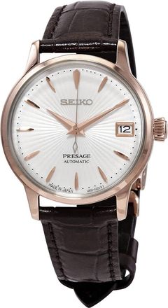 Seiko Presage Automatic Silver Dial Ladies Watch SRP852J1
