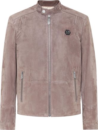 Philipp Plein Leren Jas