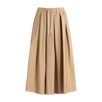 Max Mara Midi Skirts, female, Brown, Size: 2XS Smmpineta