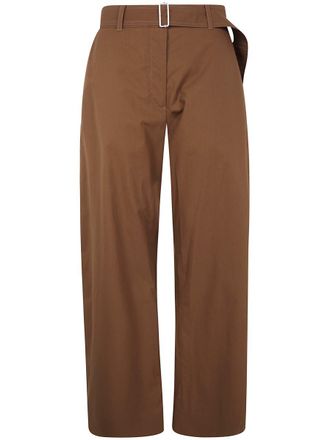 STUDIO NICHOLSON Belted Round Leg Pant Clothing