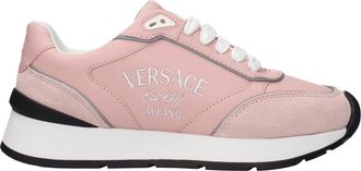 Versace Damess Sneakers roze leer/lichtroze