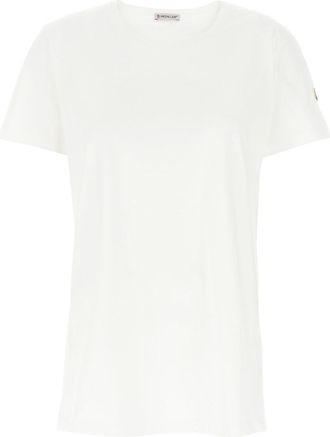 Moncler White Logo T-shirt