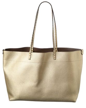 Fendi Fendi Roll Medium Leather Tote
