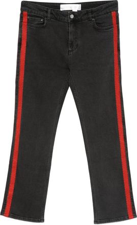 Victoria Beckham Denim jeans met streep - Grijs