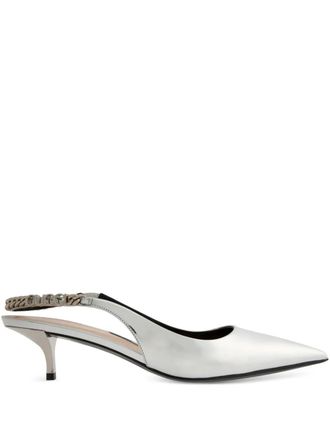 Gucci 45 mm Signoria pumps - Zilver