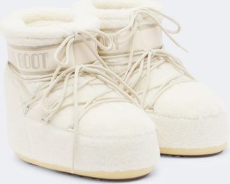 Moon Boot Botas de nieve Icon Low de teddy