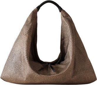 Borbonese Mujer, Bolsos, Beige, Talla: ONE Size