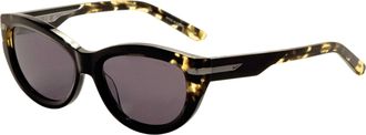 Nike Womens 55 mm Black Sunglasses