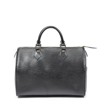 Louis Vuitton Pre-owned Womens Speedy 30 Handbag - Black - One Size
