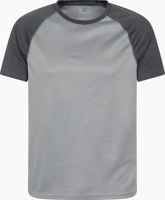 Mountain Warehouse Mens Mountain Warehouse Mens Endurance IsoCool T-Shirt - Silver - Size: 48