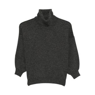 Max Mara Mmlbreak Turtleneck - Dames - Coltruien - Grijs - S - Wol - Truien & Vesten