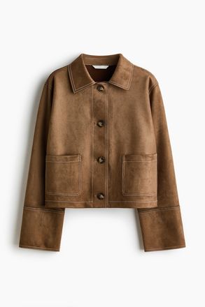 H&M Jerseyjacke - Beige